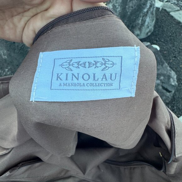 Manaola Kinolau Collection Bamboo Handle Tote Bag - Picture 9 of 10